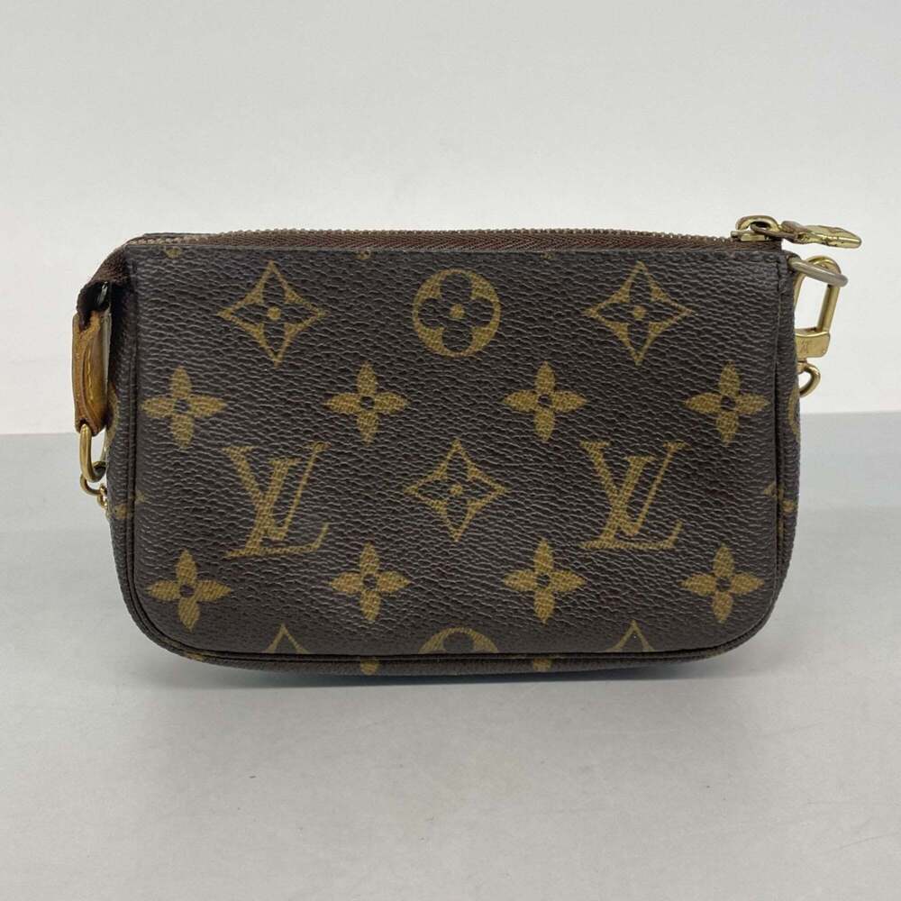 Louis Vuitton Monogram Mini Pochette Accessoires M58009 Brown Women's Bag P23... - Picture 11 of 11